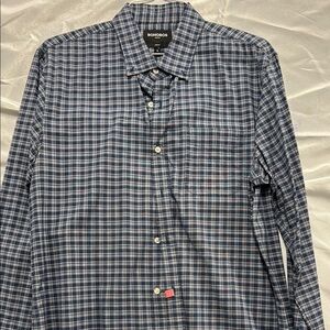 Bonobos Blue Plaid Men's Shirt
